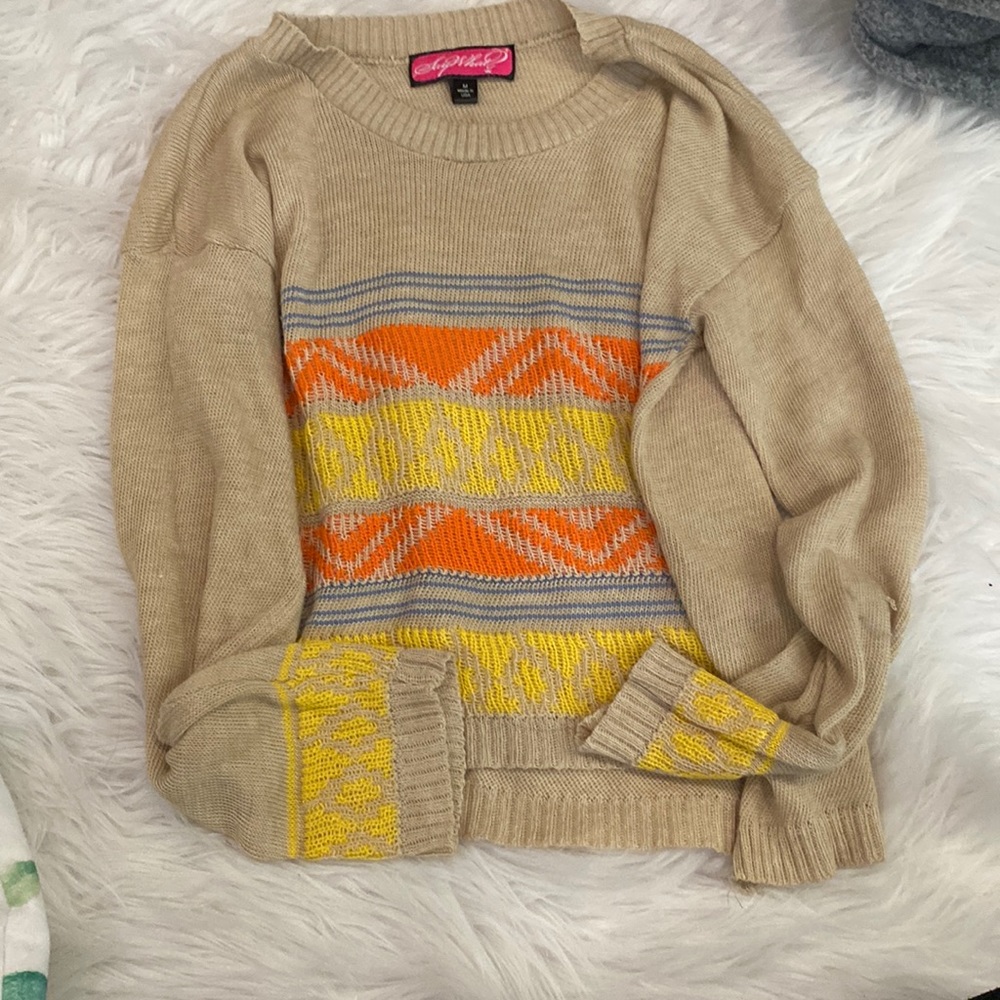 Crop sweater